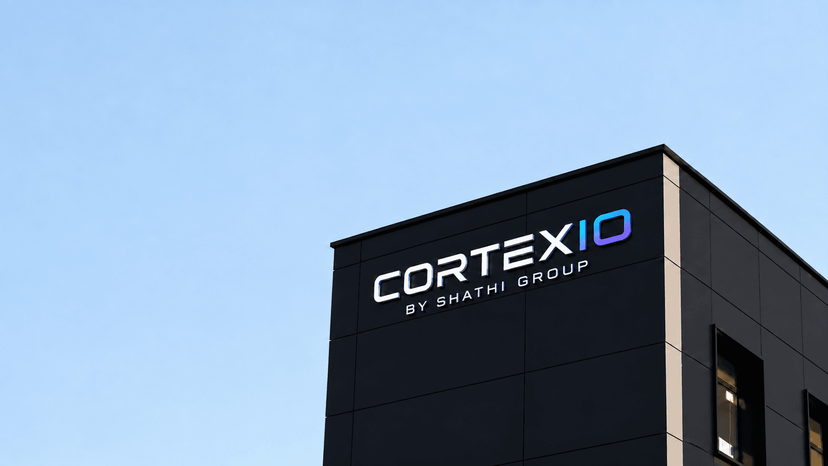 CORTEXIO building billboard